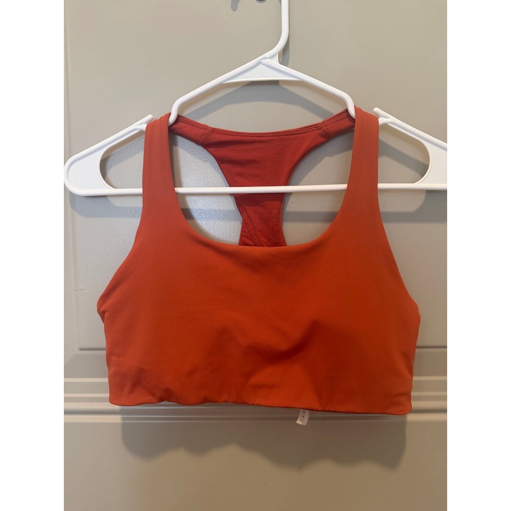 Lululemon Invigorate High Support Bra Orange Size 6
